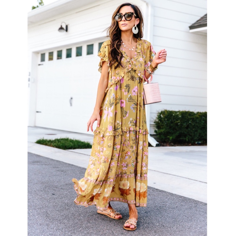 🌿 Spell Wild Bloom Dress • NWT • Size S